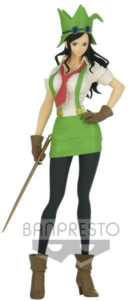 Banpresto Una Pieza - Nico Robin - Figurita Grandline Dxf 23cm Vol.1 Ver.A Banpresto Una Pieza - Nico Robin - Figurita Grandline Dxf 23cm Vol.1 Ver.A